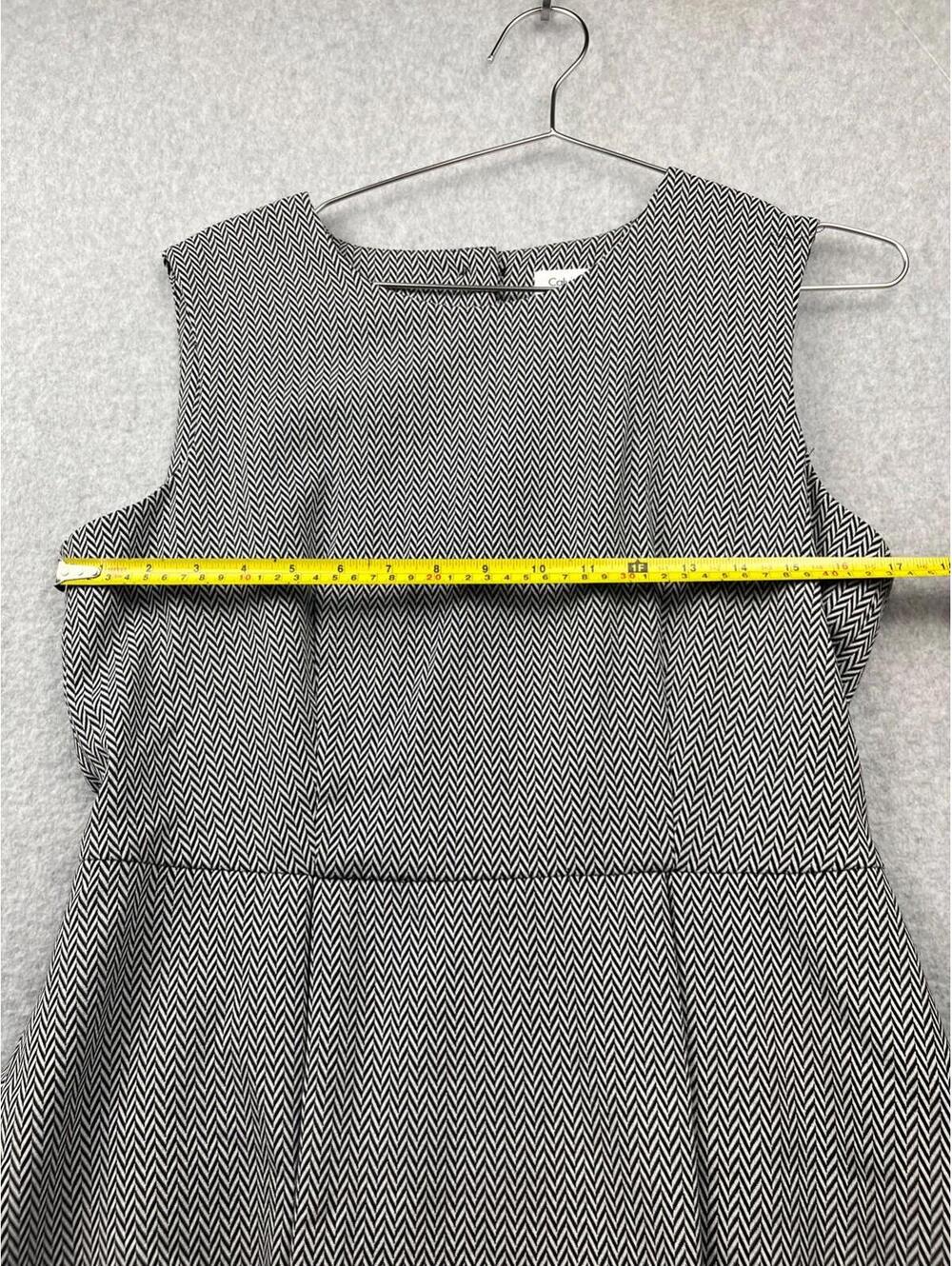 Calvin Klein Sheath Houndstooth Dress Womens 10 Business Career Office - Picture 7 of 10